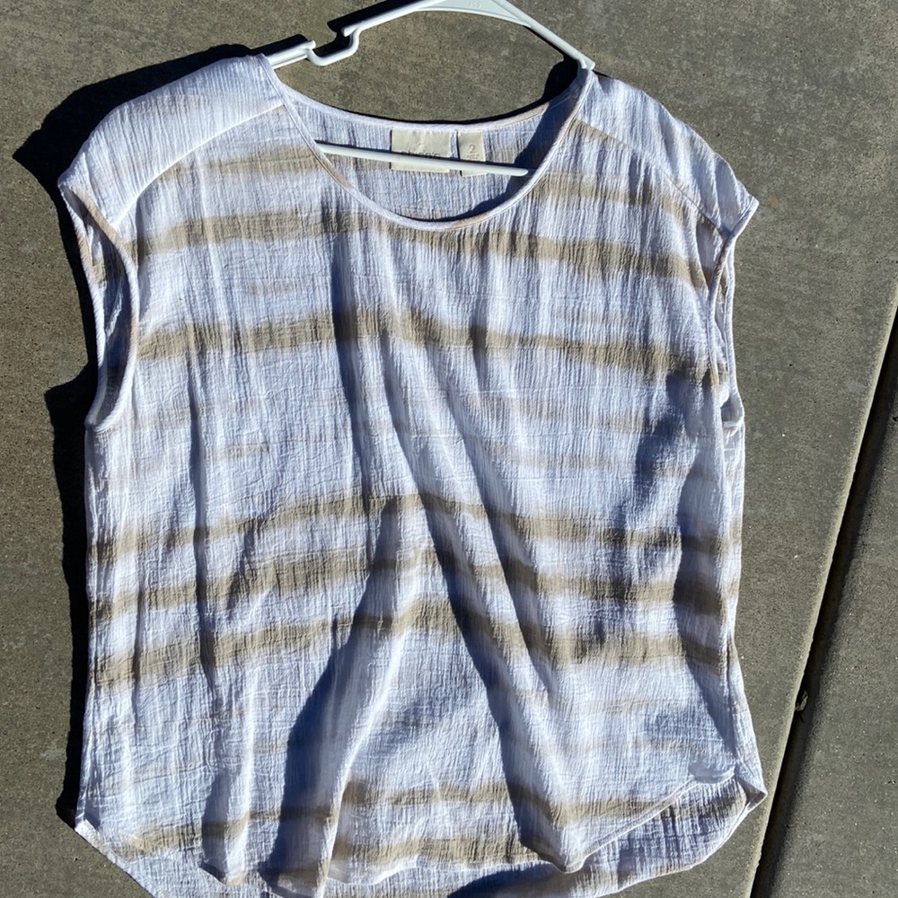 Chicos Top 100% cotton!!